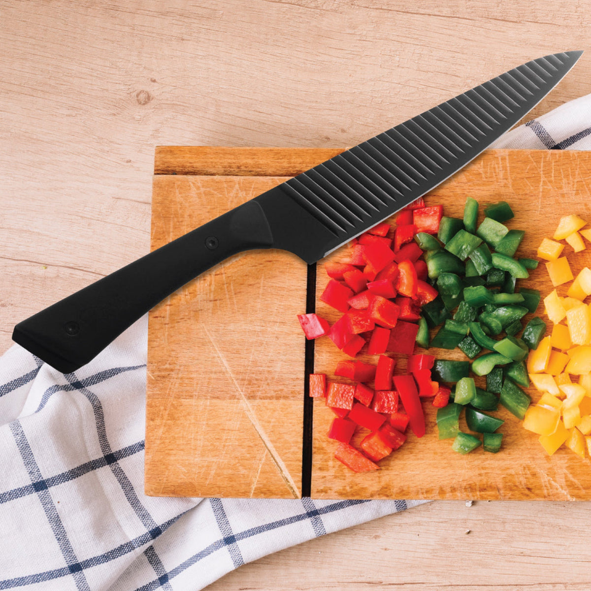 HomeMax Samurai Rippled Knife Set 5pcs Homemax