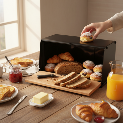 Homemax Foldable Bread Box
