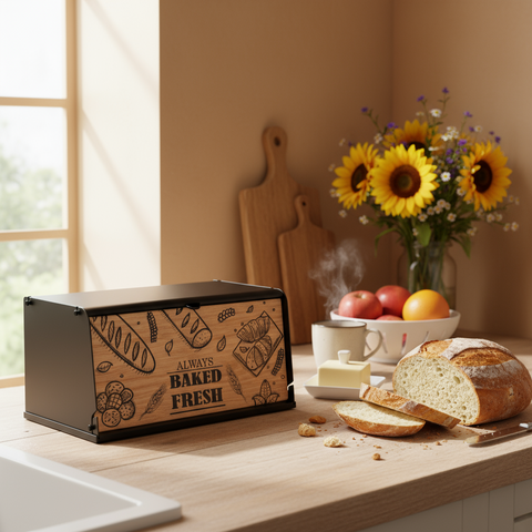 Homemax Foldable Bread Box