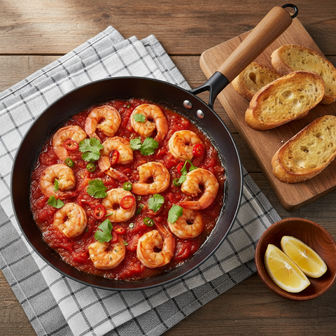 Royal Diamond Cast Iron Frying Pan 24cm