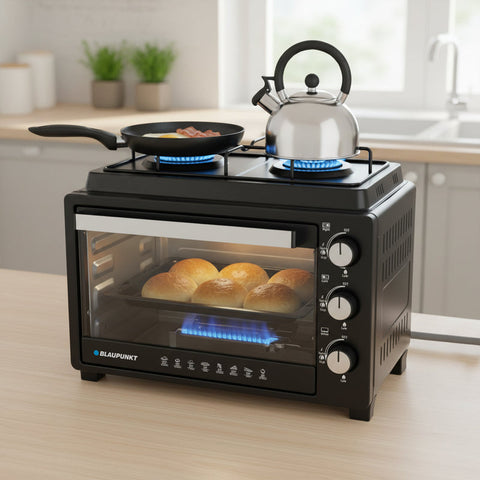 Blaupunkt LPG Gas Stove & Oven – 2 Burner Countertop Gas Cooker