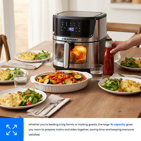 Blaupunkt 9L Dual Element Air Fryer