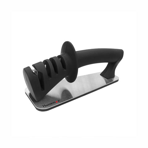 Homemax Samurai 4-in-1 Knife & Scissor Sharpener – Diamond Abrasive Multi-Blade Sharpener