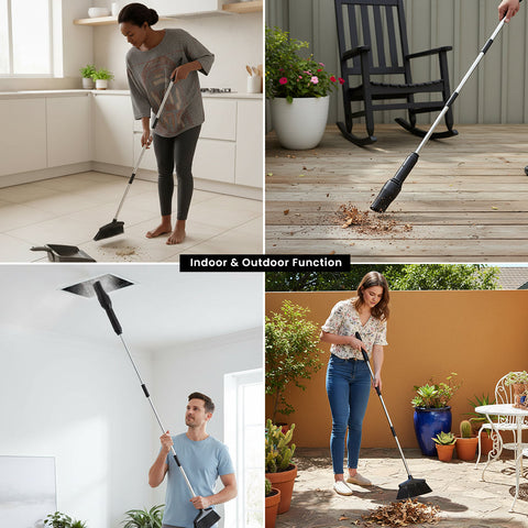 Floormax Broom Blower – Cordless 2-in-1 Sweeper & Air Blower