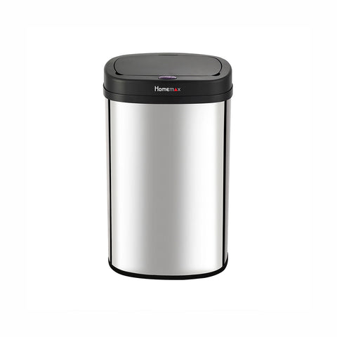 Homemax 50L Automatic Sensor Bin – Touch-Free Stainless Steel Kitchen Waste Bin