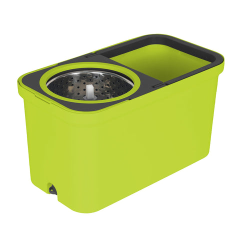Floormax Top Mop Plus – 360° Spin Mop Cleaning System with Dual-Chamber Bucket