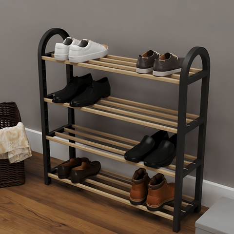 Homemax Plastic Shoe Rack + FREE Homemax Plastic Shoe Rack