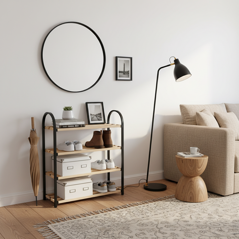 Homemax Plastic Shoe Rack + FREE Homemax Plastic Shoe Rack