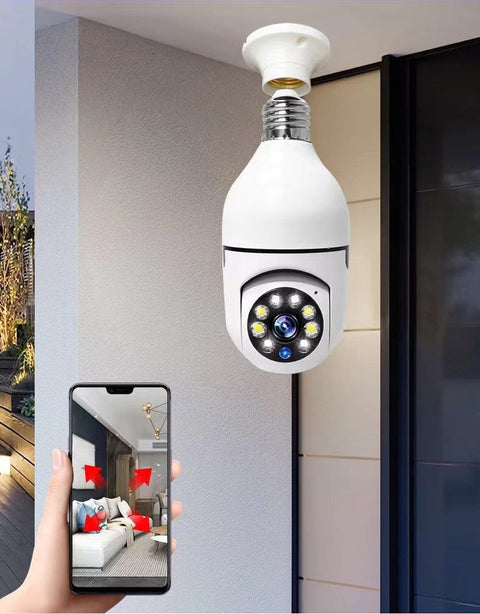 Polartec 360° Home Security Camera – 1080P Wi-Fi Smart Security Camera with Panoramic Viewing